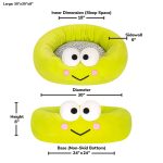 Hello Kitty and Friends Keroppi Bolster Pet Bed