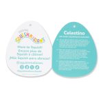 20-Inch Celestino the Sage Green Spotted Highland Cow
