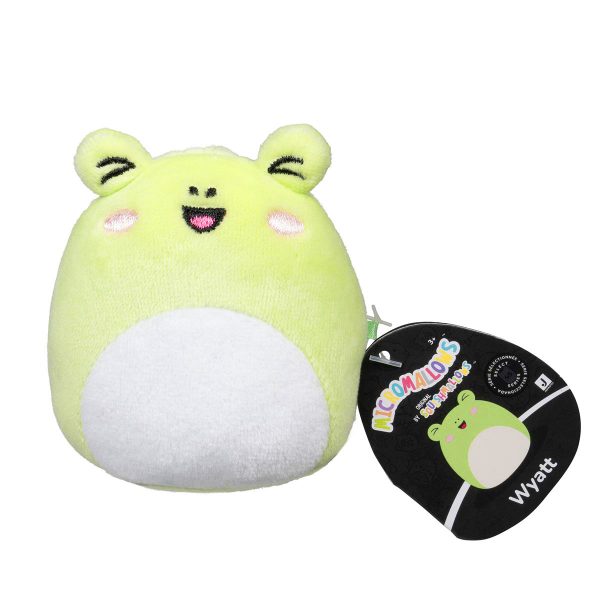 Micromallows Select Series 6-Pack - Ulga Cow. Mei Lien Honey Bear. Agnes Rose Ostrich. Jarik Dragon. Wyatt Frog. Rivka Cow