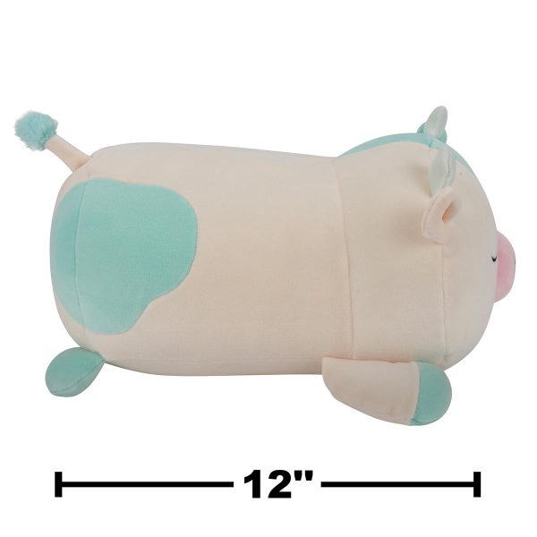 12-Inch Belana the Aqua Cow Sleepamallows