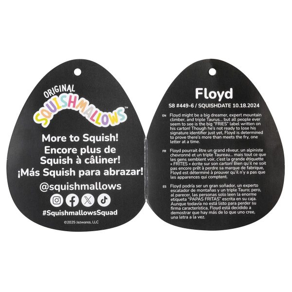 8-inch Select Series Floyd the Fries with Letters Falling Off